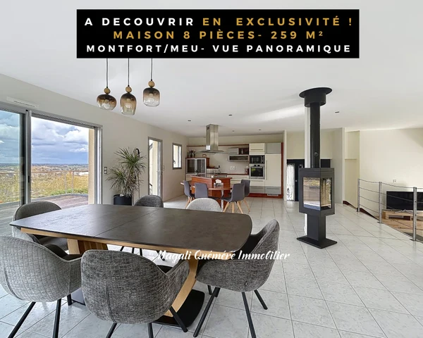 Maison 8p à Montfort-sur-Meu