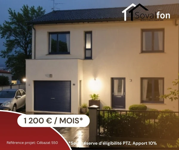 Maison 5p à Cébazat