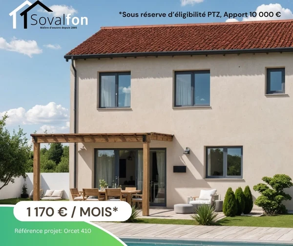 Maison 6p à Orcet