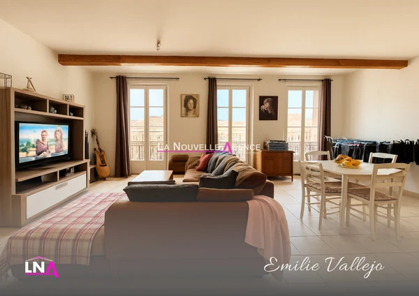 Appartement 4p à Sigean
