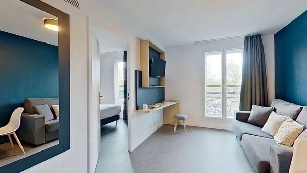 Appartement 1p à Saint-Maurice