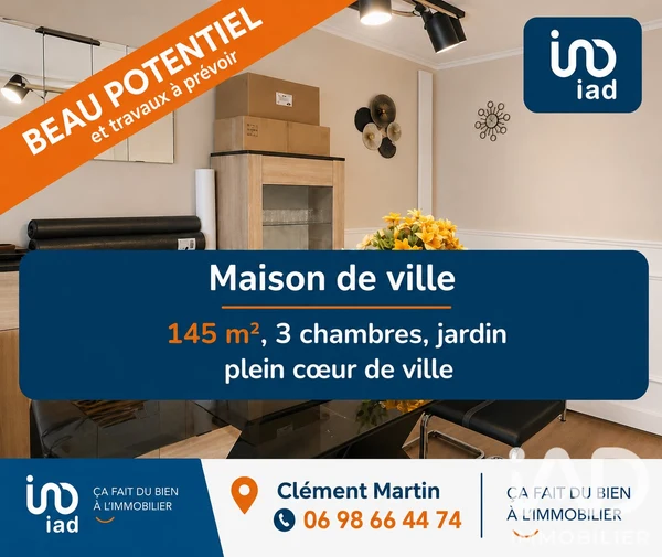 Maison 5p à Déols