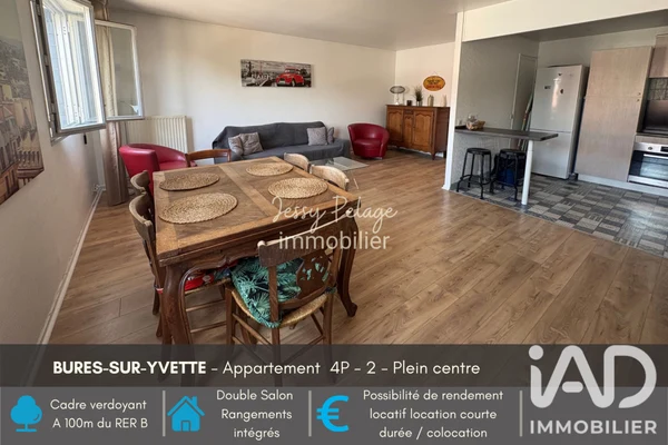 Appartement 4p à Bures-sur-Yvette