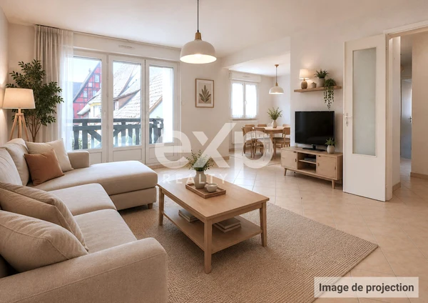 Appartement 3p à Obernai