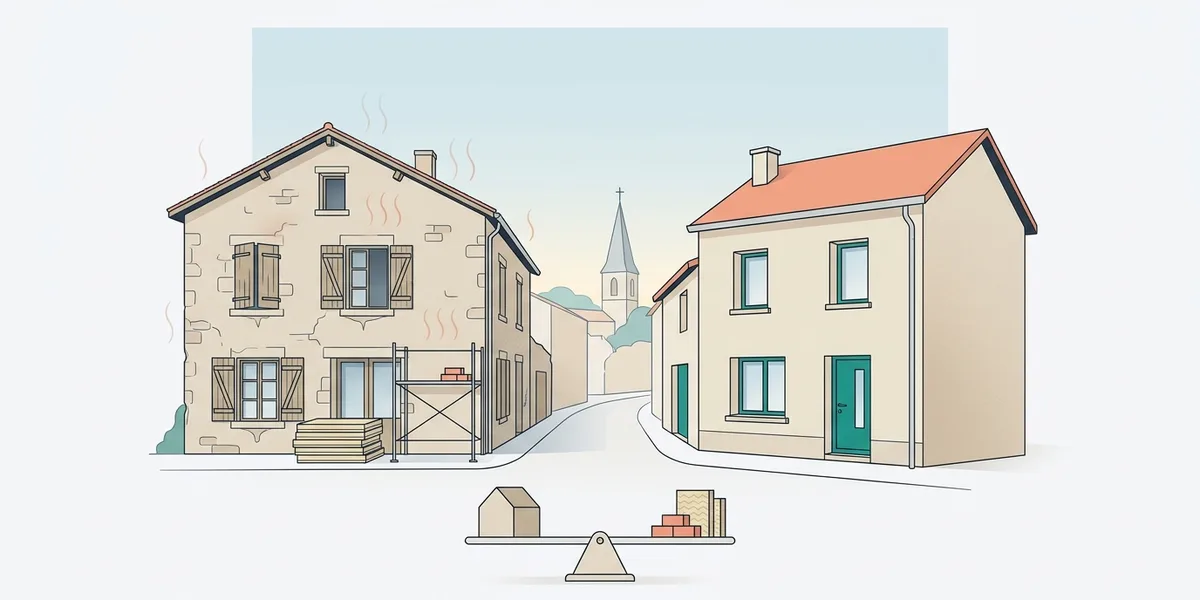Passoires thermiques : pour plus d'une maison sur deux, la baisse de prix ne paie pas les travaux